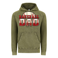 Vintage Olive baseball dad Vintage Hoodie - Zillion Design Studio