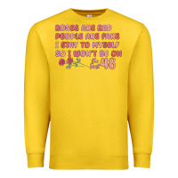 Lemon roses are red Premium Sweatshirt - MaliasSmallBusiness