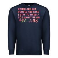 Navy roses are red Premium Sweatshirt - MaliasSmallBusiness