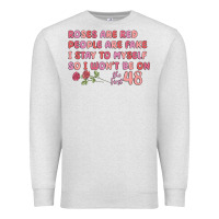 Oatmeal Heather roses are red Premium Sweatshirt - MaliasSmallBusiness