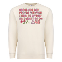 Sandshell roses are red Premium Sweatshirt - MaliasSmallBusiness