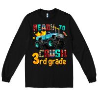 Black ready to school crush 3rd grade Long Sleeve Tee - AdoDesignShop
