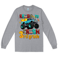 Heather Grey ready to school crush 3rd grade Long Sleeve Tee - AdoDesignShop