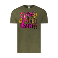 Vintage Olive go fight win Vintage Tee - RanaPortraitStore