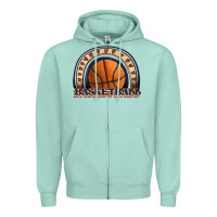 Seafoam basketball rainbow Zipper Hoodie - JahusDesignShop