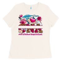 Bone valentines day cna certified nursing assistant Ladies Tee - AdoDesignShop