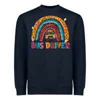 Navy bus driver Heavyweight Sweatshirt - texasbilliewilder