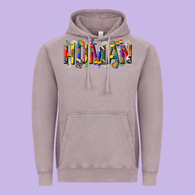 Vintage Hoodie pride human