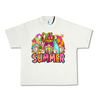Pistachio hello summer gnomes Urban Heavy Tee - Zillion Design Studio