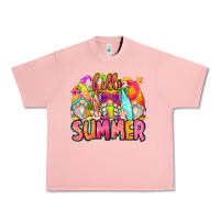 Salmon hello summer gnomes Urban Heavy Tee - Zillion Design Studio