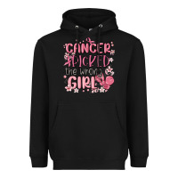 Black cancer picked the wrong girl malia Heavyweight Hoodie - MaliasSmallBusiness