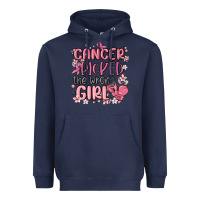 Navy cancer picked the wrong girl malia Heavyweight Hoodie - MaliasSmallBusiness