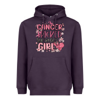 Cancer Picked The Wrong Girl Malia Heavyweight Hoodie | Teevron