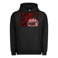 Pigment Black surf, sleep, eat Urban Hoodie - Bettercallsaul