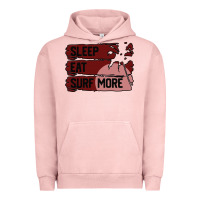 Pigment Salmon surf, sleep, eat Urban Hoodie - Bettercallsaul