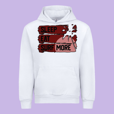 Surf, Sleep, Eat Urban Hoodie Designed By Bettercallsaul