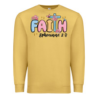 Antique Gold faith ephesians 2 8 Premium Sweatshirt - MaliasSmallBusiness
