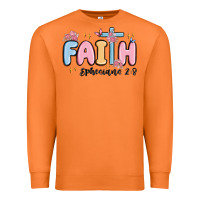 Carrot faith ephesians 2 8 Premium Sweatshirt - MaliasSmallBusiness