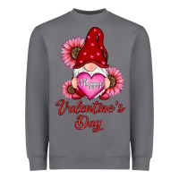 Storm happy valentine's day gnomes with sunflower Heavyweight Sweatshirt - RanaPortraitStore