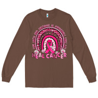 Chestnut heal cancer rainbow Long Sleeve Tee - JahusDesignShop