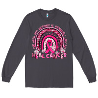 Smoke heal cancer rainbow Long Sleeve Tee - JahusDesignShop