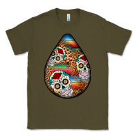 Army Green mexican teardrop  2 Classic Tee - BundleAndBundleShop