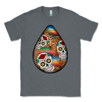 Charcoal Heather mexican teardrop  2 Classic Tee - BundleAndBundleShop