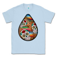 Dusty Blue mexican teardrop  2 Classic Tee - BundleAndBundleShop
