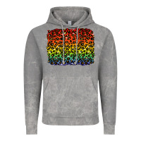 Cloud Rock pride leopard background lgbt Vintage Hoodie - texasbilliewilder