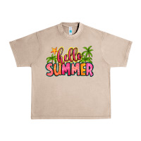 French Oak hello summer Urban Heavy Tee - Zillion Design Studio
