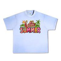 Grape Ice hello summer Urban Heavy Tee - Zillion Design Studio