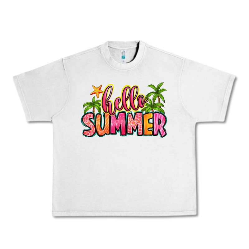 Hello Summer Urban Heavy Tee by Zillion Design Studio | Teevron