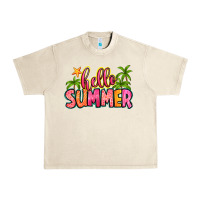 Sandshell hello summer Urban Heavy Tee - Zillion Design Studio