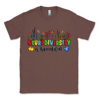Chestnut neurodiversity is beautiful Classic Tee - JahusDesignShop