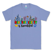 Colony Blue neurodiversity is beautiful Classic Tee - JahusDesignShop