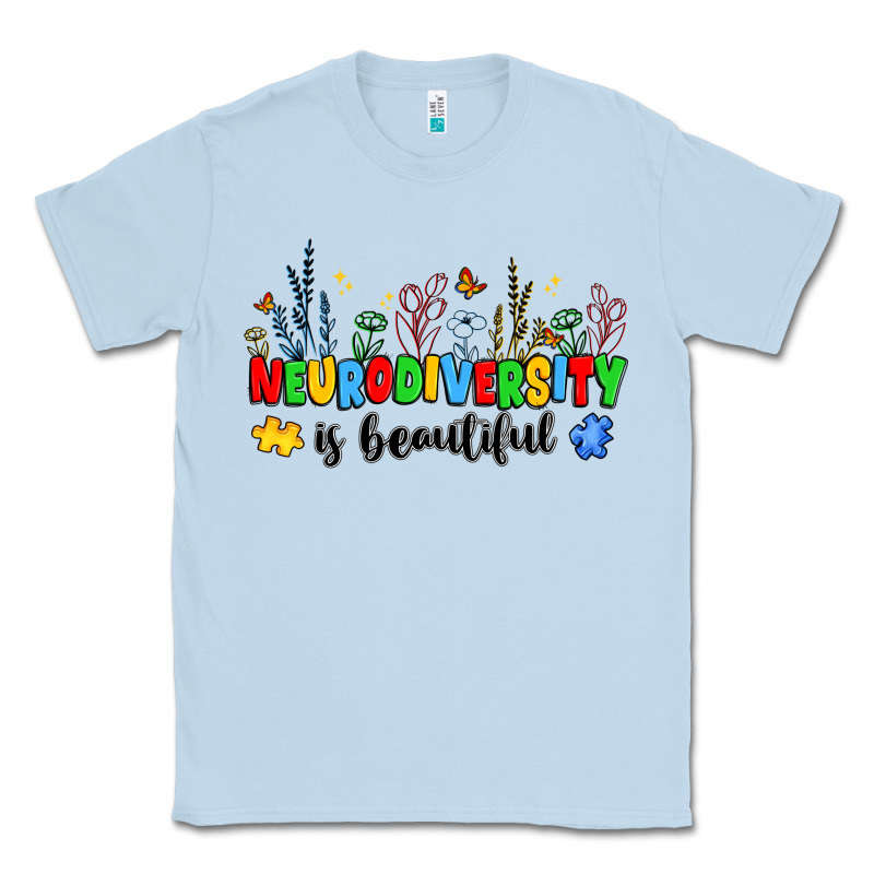 Neurodiversity Is Beautiful Classic Tee by JahusDesignShop | Teevron