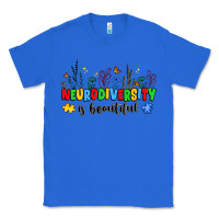 True Royal neurodiversity is beautiful Classic Tee - JahusDesignShop
