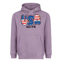 Lavender usa since 1776 Heavyweight Hoodie - MaliasSmallBusiness