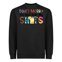 Black don t worry i ve had both my shots Heavyweight Sweatshirt - Zillion Design Studio