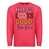 Cardinal happy looks good on you Premium Sweatshirt - MaliasSmallBusiness