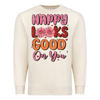 Sandshell happy looks good on you Premium Sweatshirt - MaliasSmallBusiness