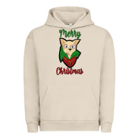 Pigment French Oak Merry Christmas Cat Urban Hoodie - Bettercallsaul