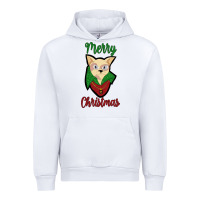 White Merry Christmas Cat Urban Hoodie - Bettercallsaul