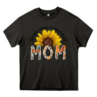 Asphalt mom sunflower Heavy Core Tee - RacoonDesign