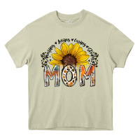 Mossy mom sunflower Heavy Core Tee - RacoonDesign