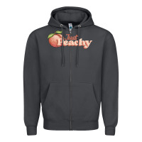 Smoke just peachy Zipper Hoodie - JahusDesignShop