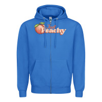 True Royal just peachy Zipper Hoodie - JahusDesignShop