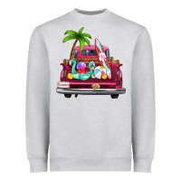 Heather Grey summer truck farm truck Heavyweight Sweatshirt - Zillion Design Studio