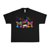 Black hot mess mom messy bun Urban Heavy Tee - Zillion Design Studio