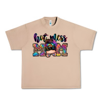 Burro hot mess mom messy bun Urban Heavy Tee - Zillion Design Studio